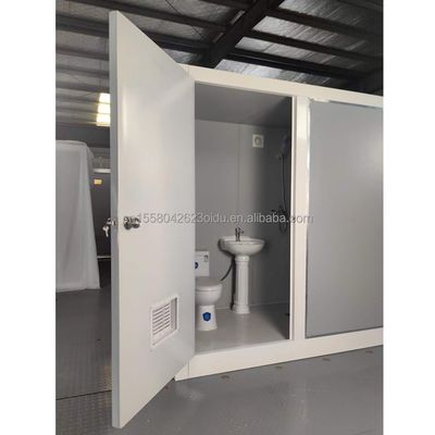 Expédition Contenant préfabriqué pour toilettes Projet préfabriqué Container Café