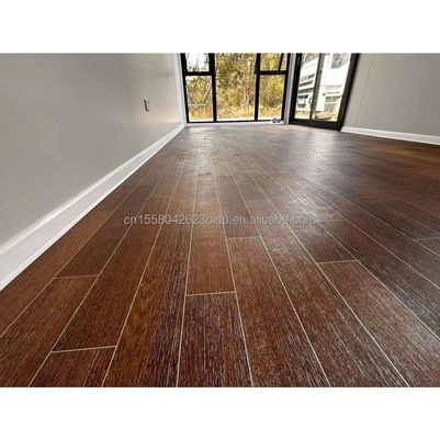 Maison en bois en couleur personnalisée UE maison préfabriquée de 3 chambres à coucher