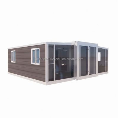 Maison de conteneur modulaire extensible avec modèle 3D / dessins CAD
