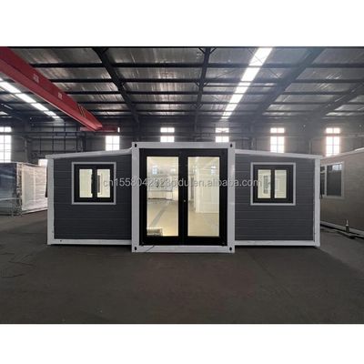 Maison de conteneur modulaire extensible avec modèle 3D / dessins CAD