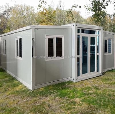 Maison de conteneur modulaire extensible avec modèle 3D / dessins CAD