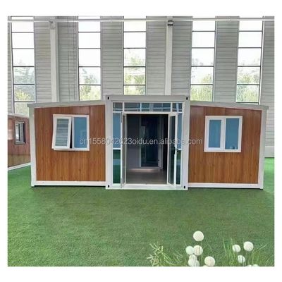 Maison de conteneurs préfabriquée avec bon prix et fenêtres en alliage d'aluminium