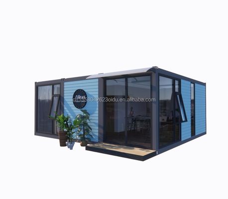 L'acier galvanisé plié 180g 20ft 40ft détachable préfabriqué conteneur plat maison maison avec 2 chambres pour hôtel