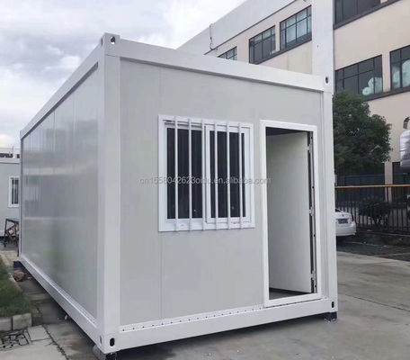 Famille Portable Aménagement Flat 20ft ou 40ft Luxe salle de conteneurs préfabriqués avec fenêtres en alliage d'aluminium
