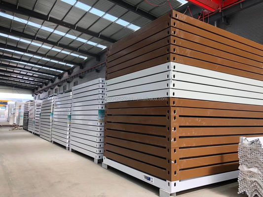 Famille Portable Aménagement Flat 20ft ou 40ft Luxe salle de conteneurs préfabriqués avec fenêtres en alliage d'aluminium