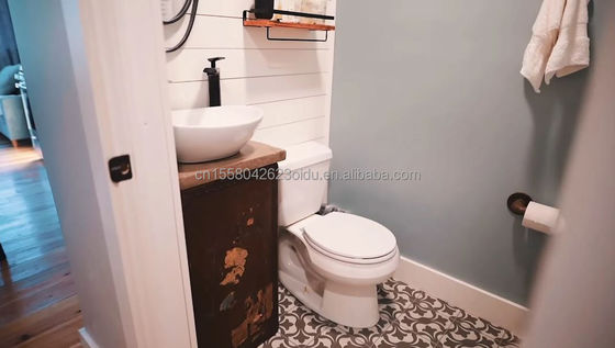 Container d'expédition de 40 pieds transformation pour une maison familiale pratique chambre à coucher salle de séjour cuisine et salle de bain inclus