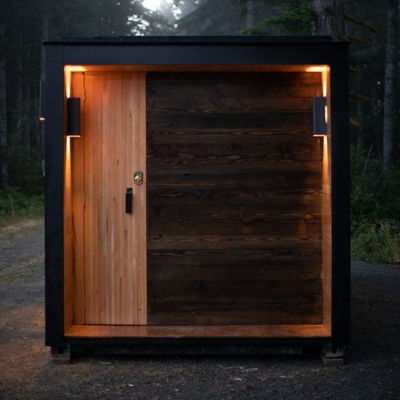 Container à paquet plat Hôtel modulaire Petit mobilier d'expédition Des maisons portables 2 chambres à coucher Container de vie Restaurant Container des maisons