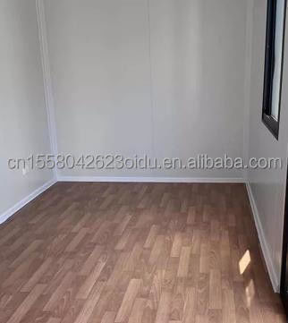 Hôtel maison de conteneurs emballement plat pour la construction rapide de la famille cadre en acier galvanisé pliage 180g maison en bois de luxe