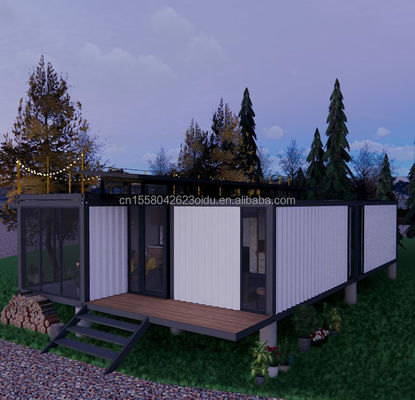 Cadre en acier galvanisé en acier pliant 180g 20ft 40ft Ferme maison appartement emballage conteneur chambre à coucher cuisine salon salle de bains