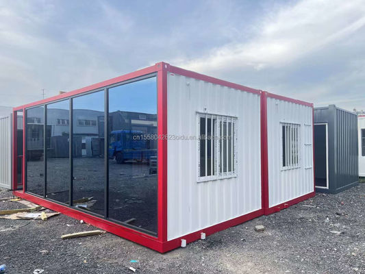 Clinique médicale de couleur personnalisée Contenant à emballage plat pour salle d'isolement Vente d'isolement blanc OEM Glass Time Outdoor ROHS