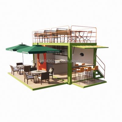 Salle de conteneurs de luxe pour le café Salle de garde Bureau Bar et bar de famille Producteur