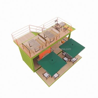 Salle de conteneurs de luxe pour le café Salle de garde Bureau Bar et bar de famille Producteur