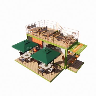 Salle de conteneurs de luxe pour le café Salle de garde Bureau Bar et bar de famille Producteur