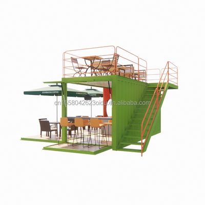 Salle de conteneurs de luxe pour le café Salle de garde Bureau Bar et bar de famille Producteur