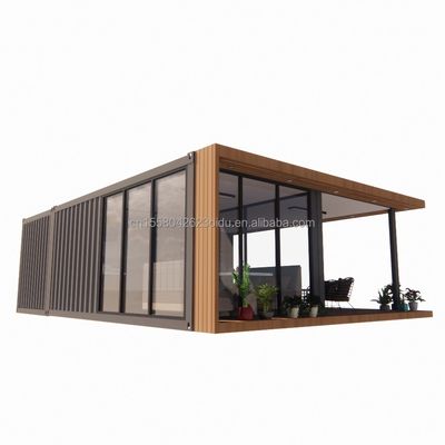 Container élargi pour famille de trois personnes Installation rapide Maison mobile Luxe abordable