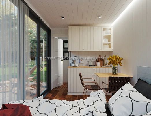 OEM 20 pieds multi-fonctionnel de luxe maison de conteneurs à paquet plat maison avec 50/75/100mm ondes panneau sandwich mur