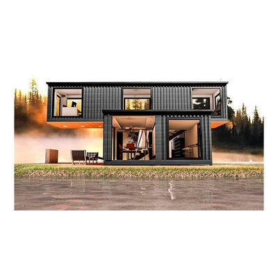 Maison de luxe avec mur 50/75/100mm panneau sandwich ondulé à prix réduit