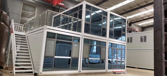 Maison mobile de 20 pieds de conception moderne pour le chantier de construction temporaire