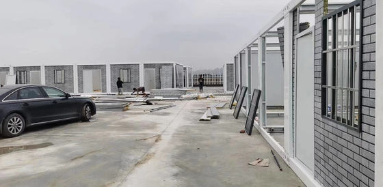 Maison mobile de 20 pieds de conception moderne pour le chantier de construction temporaire