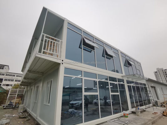 Maison mobile de 20 pieds de conception moderne pour le chantier de construction temporaire