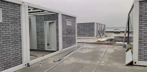 Maison mobile de 20 pieds de conception moderne pour le chantier de construction temporaire