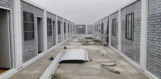 Maison mobile de 20 pieds de conception moderne pour le chantier de construction temporaire